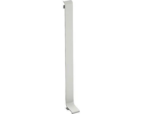 Prinz Verbinder für Alu-Sockelleiste titan 11x100 mm (1 St.) Türgarderobe zum Einhängen
