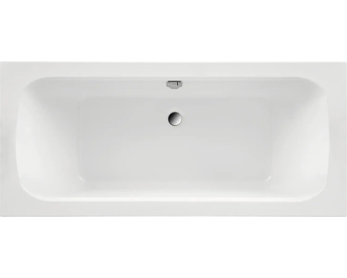 Badewanne OTTOFOND Sakara Sakara 75 x 170 cm weiß glatt glänzend 850301 Rechteckige Badewanne mit Abflussgarnitur