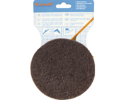 Kaindl Haftschleifvlies mit 125 Millimeter Durchmesser