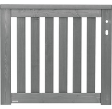 Holztor mit vertikalen Streben