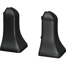 Prinz Außenecken für Sockelleiste geschäumt 48 mm graphit