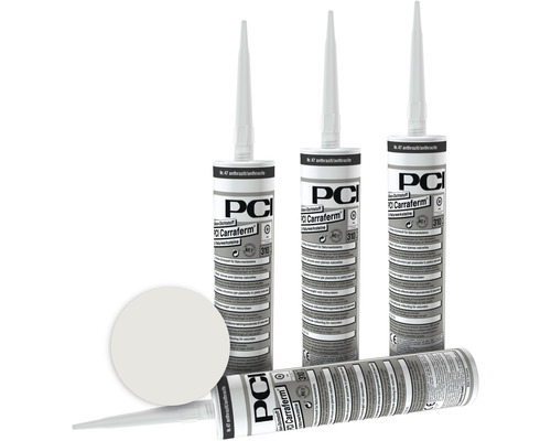 PCI Carraferm® Silikon Dichtstoff für Naturwerksteine perlgrau 310 ml