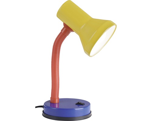 Schreibtischlampe mit flexiblem Hals und Schalter