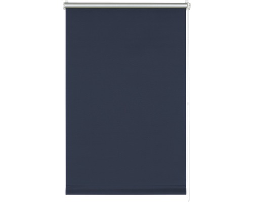 Klemmrollo Verdunkelung ohne Bohren Thermo blau 60x150 cm inkl. Klemmträger