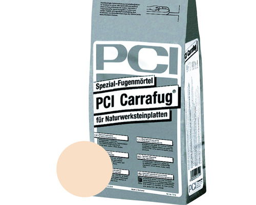 PCI Carrafug® Spezial Fugenmörtel für Naturwerksteinplatten jurabeige 5 kg-0