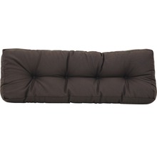 Paletten-Rückenkissen anthrazit 40x120x10 cm