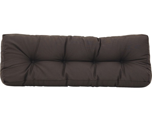 Paletten-Rückenkissen anthrazit 40x120x10 cm