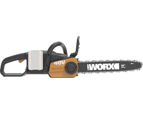 Akku-Kettensäge WORX 40V (2 x 20V) 35cm WG384E.9, ohne Akku und Ladegerät