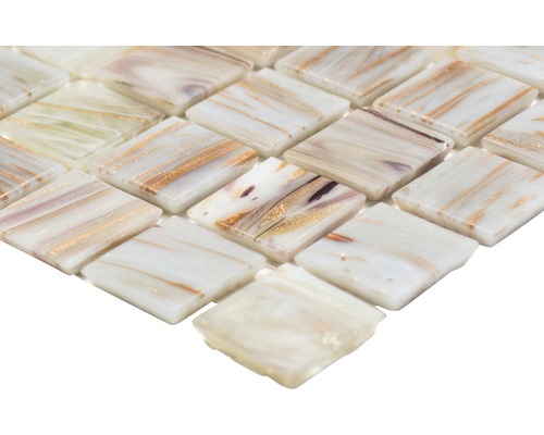 Mosaikfliese aus Glas