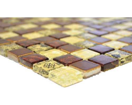 Mosaikfliese aus Glas