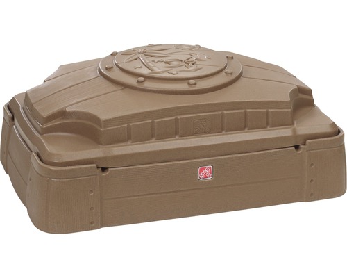 Sandkasten aus Kunststoff mit Deckel