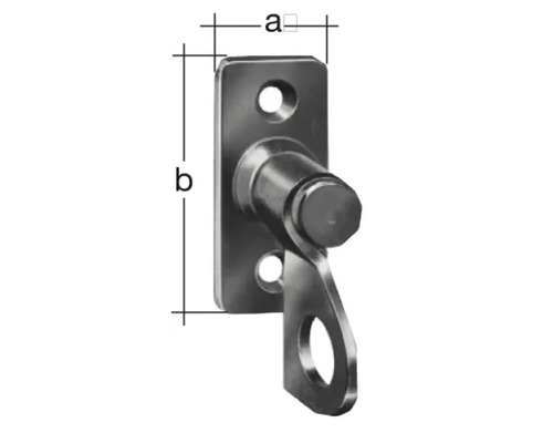 Abmessungen eines drehbaren Riegels