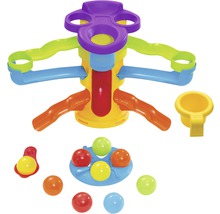 Buntes Kugelbahnspielzeug mit Kugeln