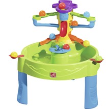 Spieltisch mit Ballspirale und bunten Bällen