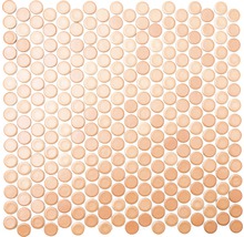 Mosaikfliese mit runden Elementen