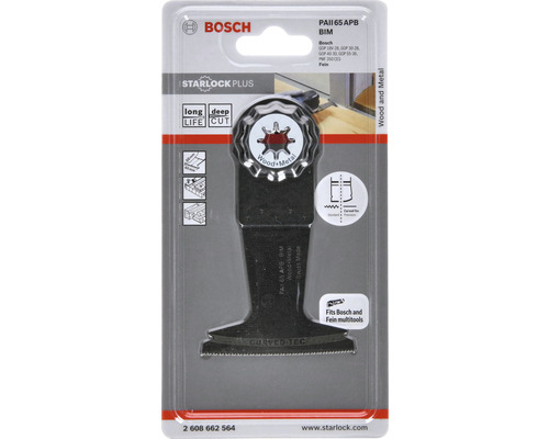 Bosch PAII 65 APB BIM Tauchsägeblatt für Holz und Metall in Verpackung