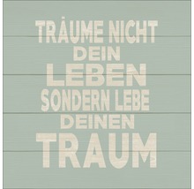 Leinwandbild Lebenstraum I 40x40 cm