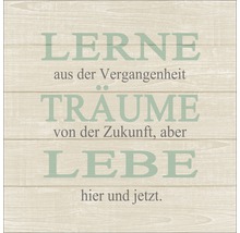 Leinwandbild Lebenstraum II 40x40 cm