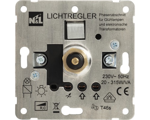 ROTH LANGE Dimmer-Einsatz Phasenabschnitt 315 Watt