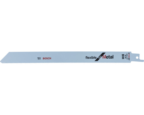 Bosch RM918 Säbelsägeblatt-Set – 5 Stück, 18 TPI, Für Eisen & Nichteisenmetalle, Bimetall, 0° Spanwinkel