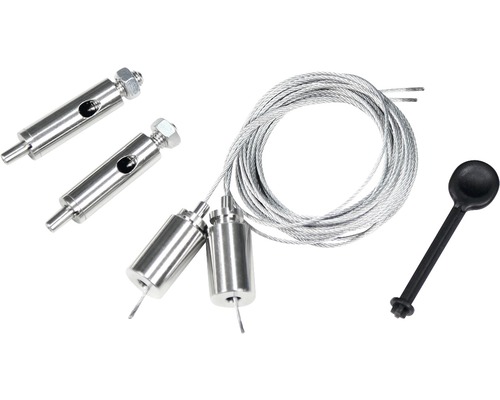 Stahlseilsystem Aquatlantis Easy LED Universal Beleuchtung Baugruppe für Seilabhängung mit Drahtseil und Verankerung