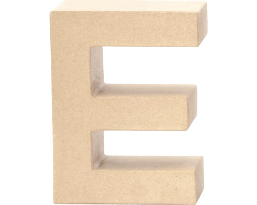 Buchstabe E Pappe 17,5x5,5 cm-0