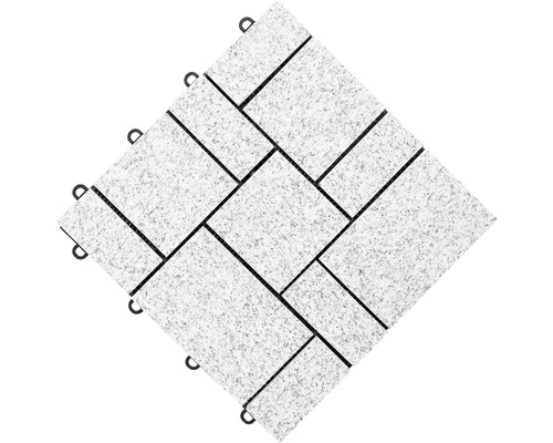 Verbundfliese mit Steinmuster