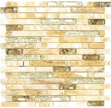 Glasmosaik XCM MV748 mix gold 30x30 cm