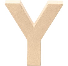 Buchstabe Y Pappe 17,5x5,5 cm