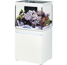 Aquariumkombination EHEIM incpiria 230 reef mit Förderpumpe und beleuchtbaren Unterschrank alpin