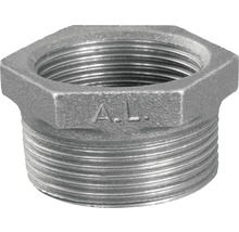Rohrnippel aus Metall mit Außengewinde