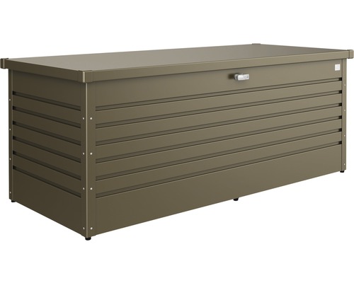 Auflagenbox Biohort FreizeitBox 180, 181 x 79 x 71 cm, bronze-metallic Gartenbox aus Metall