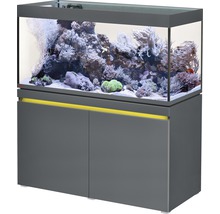 Aquariumkombination EHEIM incpiria 430 reef mit Förderpumpe und beleuchtbaren Unterschrank graphit