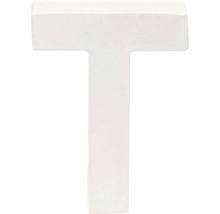 Buchstabe T Pappe weiß 3,5x10 cm-thumb-0