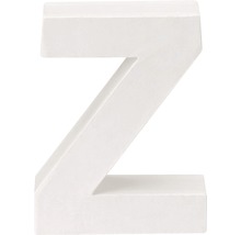 Buchstabe Z Pappe weiß 3,5x10 cm-thumb-0