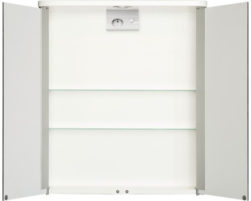 Spiegelschrank Jokey Tamrus LED weiß 55x63 cm IP20 | HORNBACH