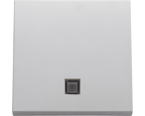 ROTH LANGE 53588 Wippe Kontroll mit Kalotte Abdeckung für Schalter Primo signalweiß Quadratische Abdeckung mit einem kleinen quadratischen Gittermuster