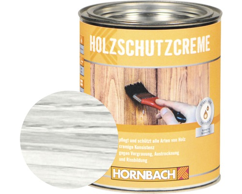 HORNBACH Holzschutzcreme weiß 750 ml-0