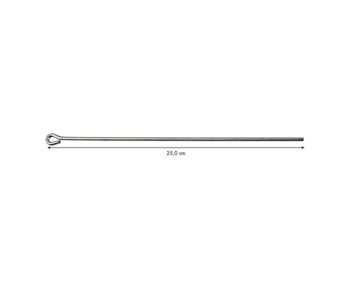 Ein 25 Zentimeter langer Ösenstift