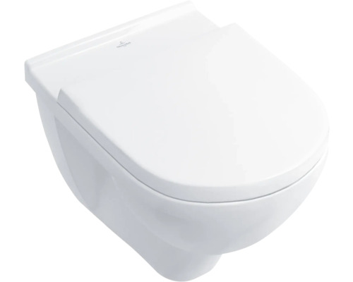 Villeroy & Boch WC-Set O.novo weiß 5660H1R1 mit Beschichtung