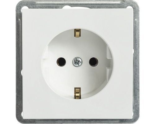 ROTH LANGE 53663 Steckdose Primo signalweiß Steckdose mit Rahmen