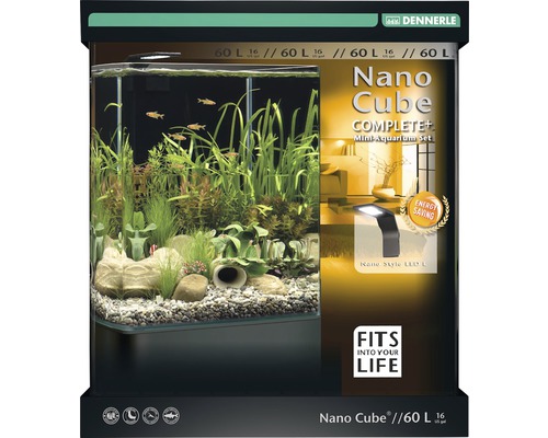 Q-Grow Nano Aquarium 30L: Brillanz in ultratransparentem Weißglas