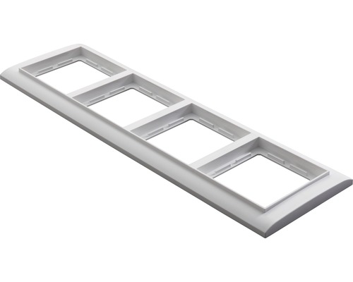 Vierfachrahmen für Schalter und Steckdosen