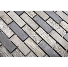 Rechteckige Mosaikfliesen aus Stein