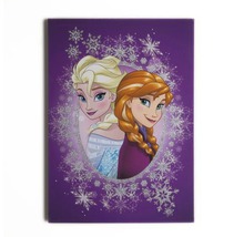 Leinwandbild Disney Frozen Die Eiskönigin Elsa & Anna I 50x70 cm-thumb-0