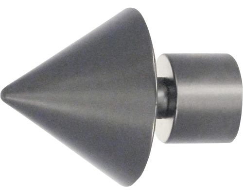 Endstück cone-classic für Carpi edelstahl-optik Ø 16 mm 2 Stk.