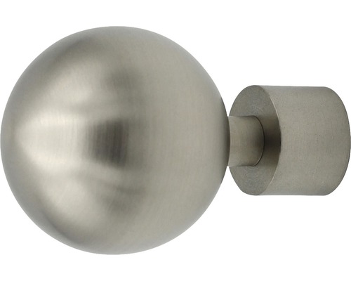Endstück ball-classic für Carpi edelstahl-optik Ø 16 mm 2 Stk.