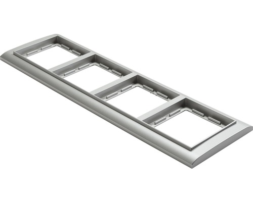 Vierfachrahmen für Schalter und Steckdosen