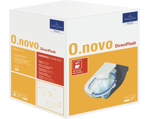 Verpackung Villeroy & Boch O.novo DirectFlush Combi-Pack