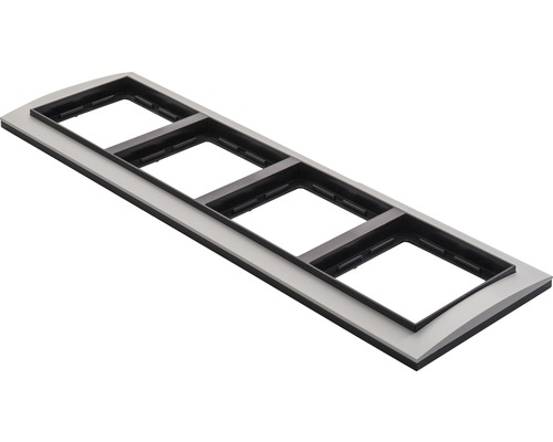 Vierfachrahmen für Schalter und Steckdosen